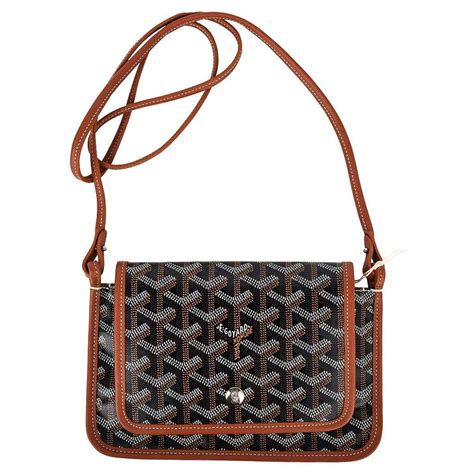 goyard black and brown|black goyard cross bag.